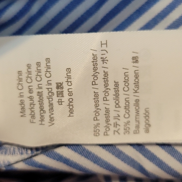 J Crew Smoked waist Pleated Dress in Stripe - Picture 13 of 16
